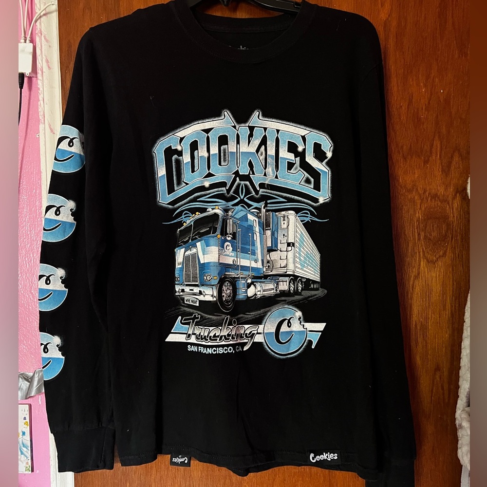 COOKIES long sleeved graphic tee